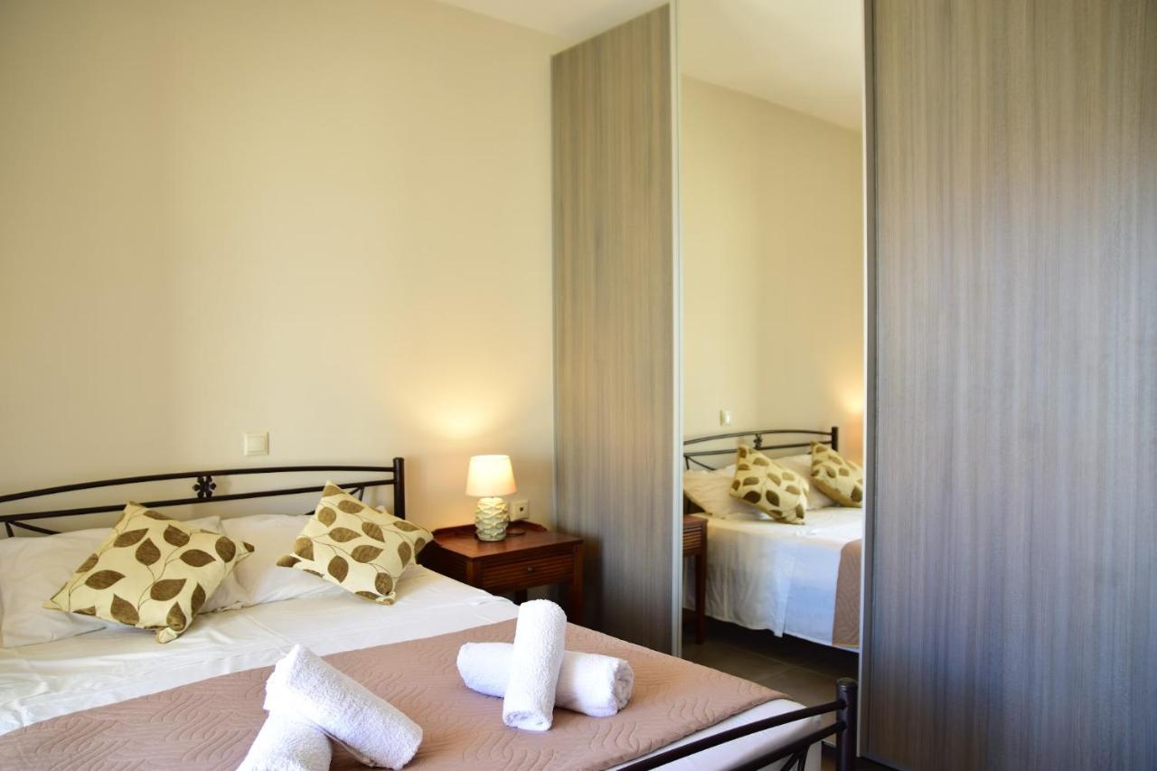 Angelos Apartments Karavomylos Buitenkant foto