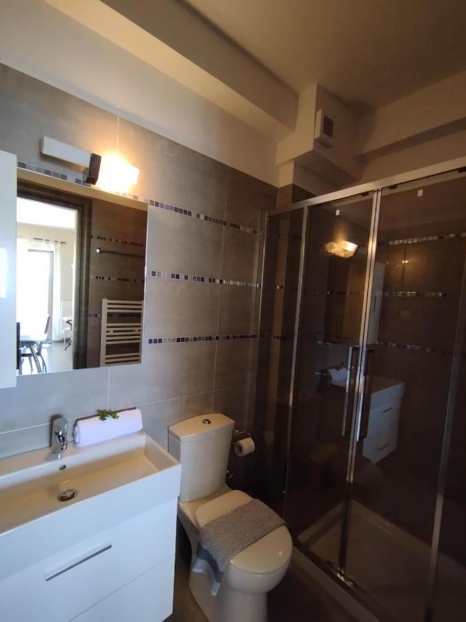Angelos Apartments Karavomylos Buitenkant foto