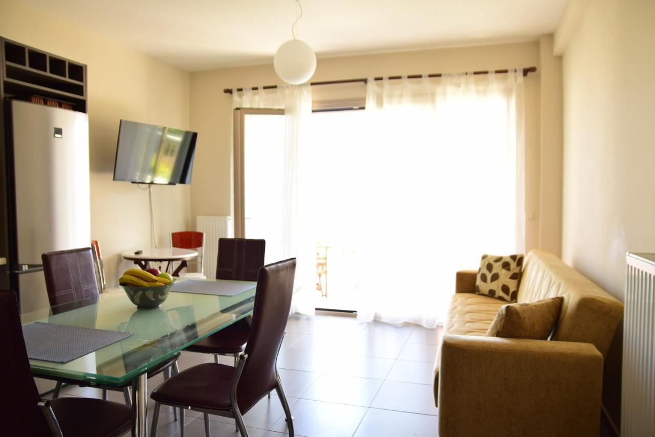Angelos Apartments Karavomylos Buitenkant foto