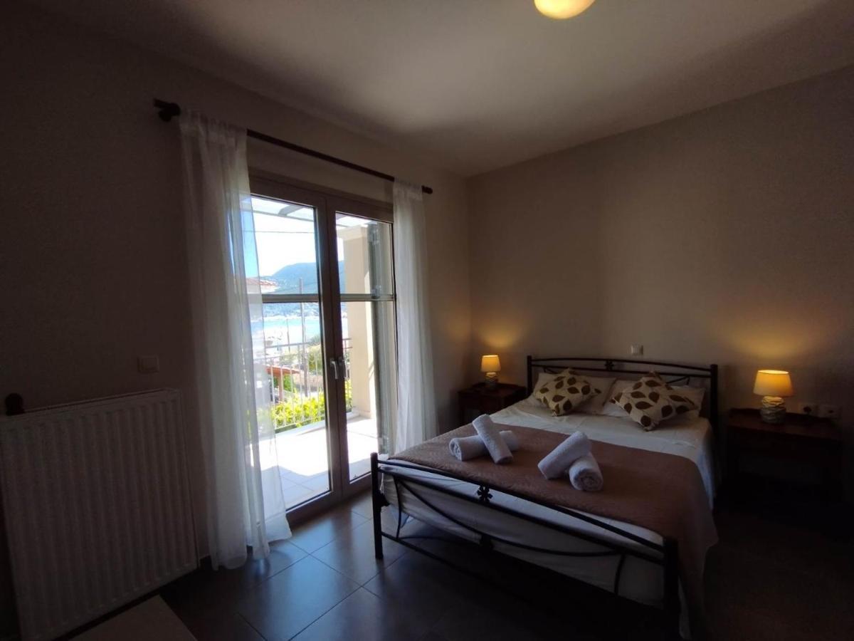 Angelos Apartments Karavomylos Buitenkant foto