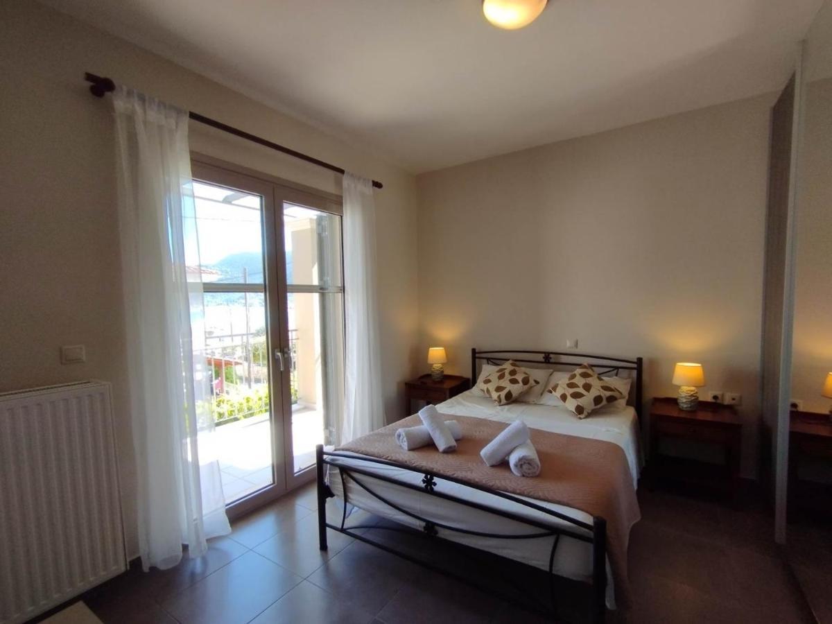 Angelos Apartments Karavomylos Buitenkant foto
